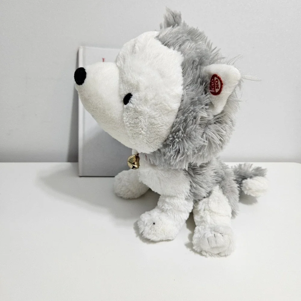 Hallmark Jingle the Husky Pup Story Buddy Plush and Book Set